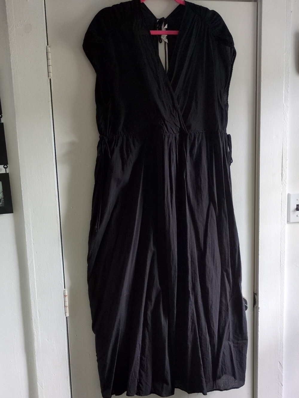 H&M Black Maxi Dress with V-Neck